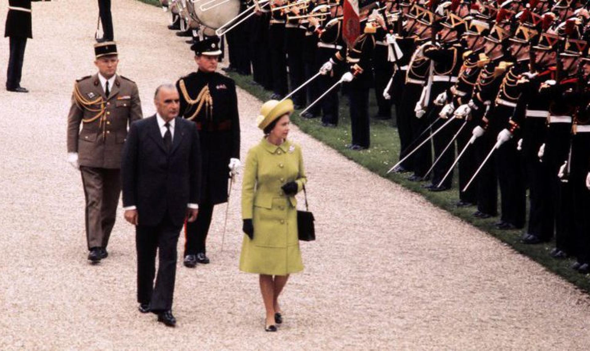 Visite de la reine Elisabeth II en France, 1972